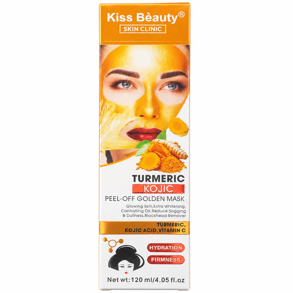 Kiss Beauty – Mascarilla peel-off facial para luminosidad 120 ml