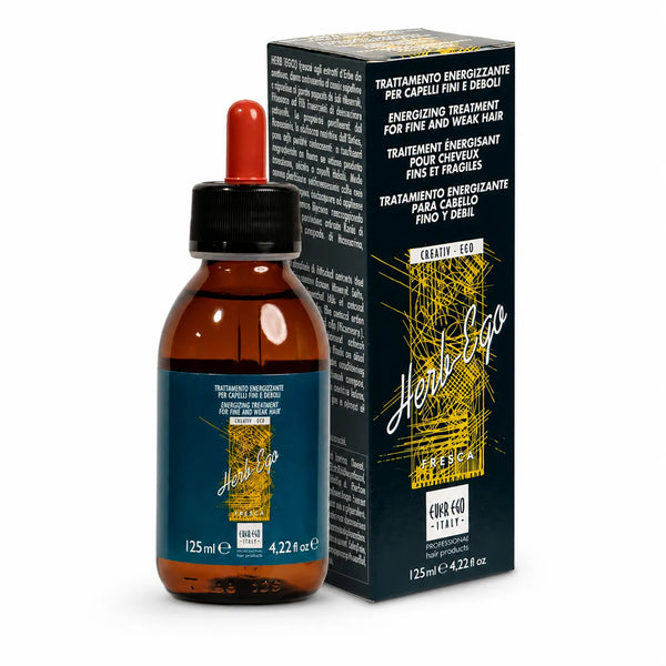 Ever Ego Italy – Loción Energizante Capilar Refrescante para Cabello Fino y Débil 125 ml