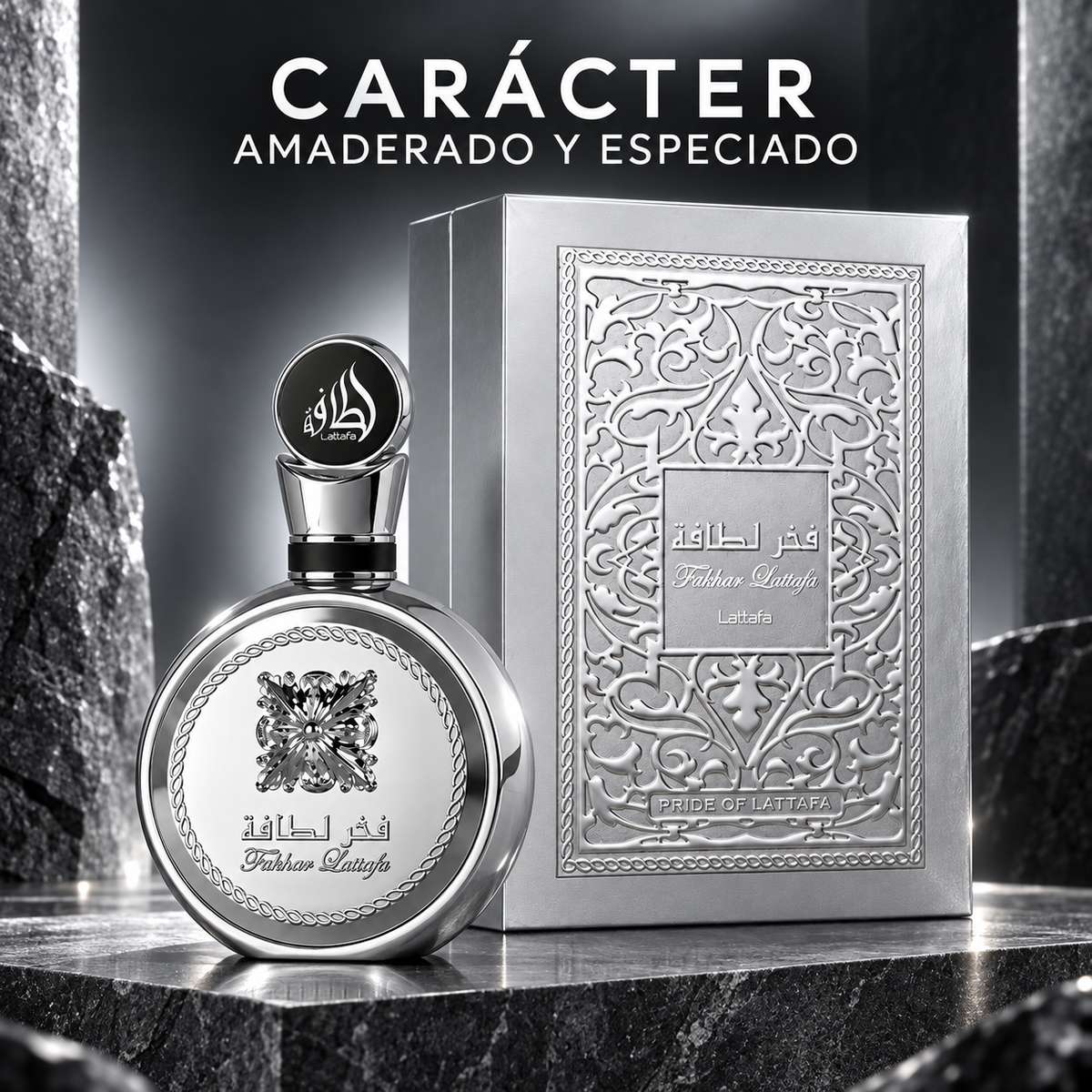 Lattafa Fakhar Platin – Eau de Parfum para Hombre 100 ml