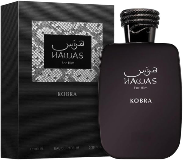 Rasasi – Perfume Árabe para Hombre Hawas Kobra Eau de Parfum 100 ml