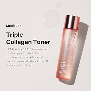 Medicube – Tónico Facial Reafirmante Triple Collagen 140 ml