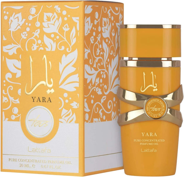 Lattafa – Aceite de Perfume Concentrado Yara de Larga Duración 100 ml