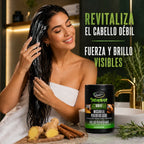 Be'Shyne – Combo Bombar para Cabello con Tendencia a la Caída: Champú 1000 ml + Mascarilla 1 kg