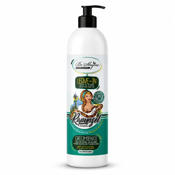 Be'Shyne Rapunzel -  Crema de Peinado sin Aclarado con Protección UV 500 ml