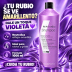 KayPro – Champú Antiamarillo No Yellow Gigs para Cabellos Rubios y Grises 1000 ml