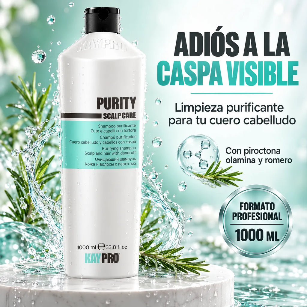 KAYPRO – Champú Anticaspa Purity Purificante 1000 ml