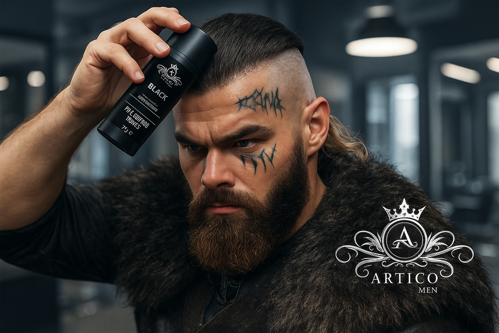 Ártico Men – Fibra capilar negra para mayor densidad visual 27 g