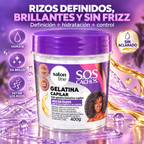 Salon Line – Gelatina para Cabello Rizado con Definición y Control del Frizz 400 g