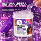 Salon Line – Gelatina para Cabello Rizado con Definición y Control del Frizz 400 g