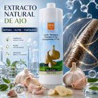 Ever Ego Italy – Pack Capilar de Ajo Fortalecedor para Cabello Dañado y Teñido 4 Productos