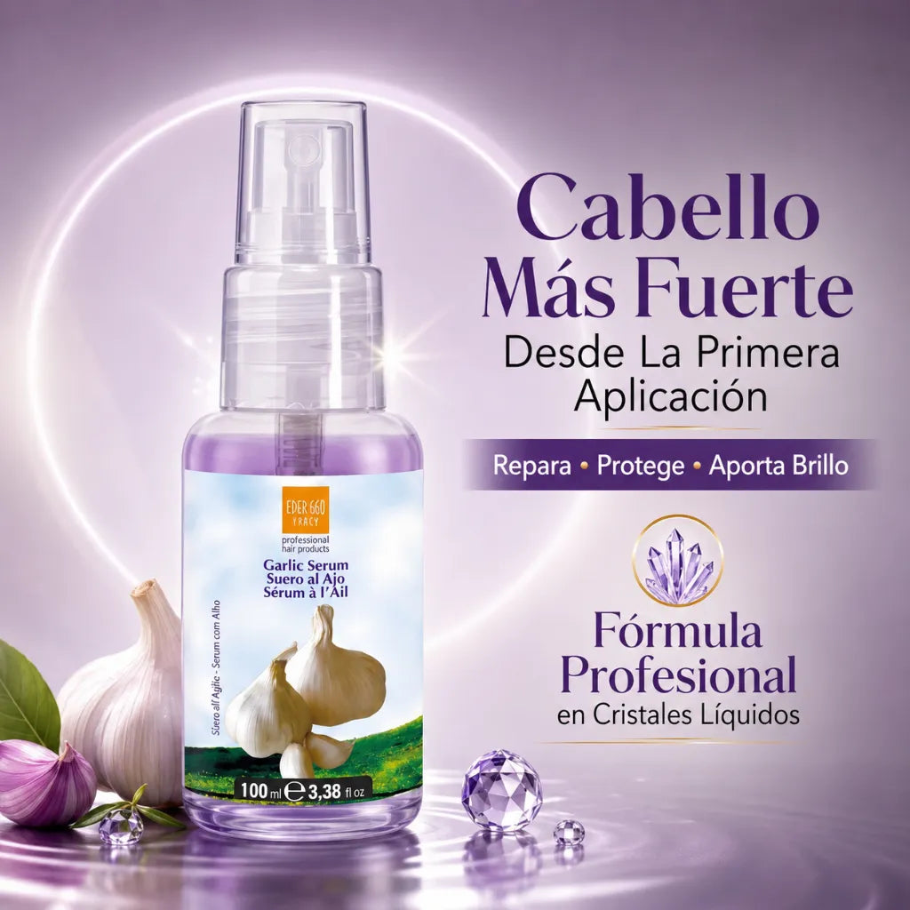 Ever Ego Italy – Pack Capilar de Ajo Fortalecedor para Cabello Dañado y Teñido 4 Productos