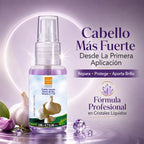 Ever Ego Italy – Pack Capilar de Ajo Fortalecedor para Cabello Dañado y Teñido 4 Productos