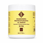 Ever Ego Italy - Mascarilla Reestructurante de Coco Nutrición, Suavidad y Volumen sin Engrasar | 1000/300 ml