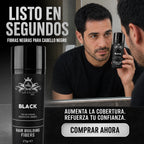 Ártico Men – Fibra capilar negra para mayor densidad visual 27 g