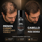 Ártico Men - Fibra capilar color marrón para mayor densidad visual 27 gr