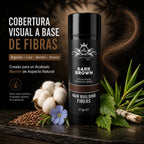 Ártico Men - Fibra capilar color marrón para mayor densidad visual 27 gr