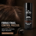 Ártico Men - Fibra capilar color marrón para mayor densidad visual 27 gr