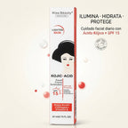 Kiss Beauty – Crema Facial Iluminadora SPF 15 para Todo Tipo de Piel 22 ml