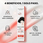 Kiss Beauty – Crema Facial Iluminadora SPF 15 para Todo Tipo de Piel 22 ml