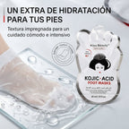 Kiss Beauty – Mascarilla para pies hidratante para piel agrietada 40 ml