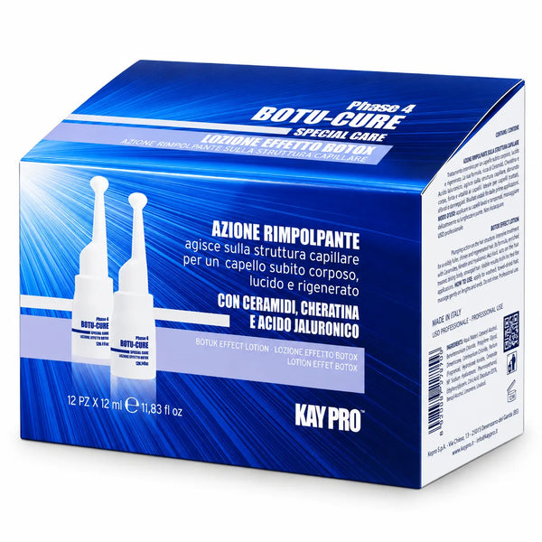 Kaypro – Ampollas para Cabello Dañado Botu-Cure Fase 4 12x12ml