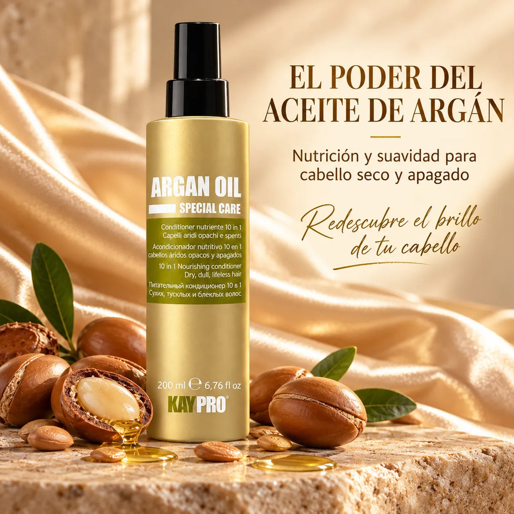 Kaypro Special Argan – Acondicionador en Spray para Cabello Seco 10 en 1 200 ml