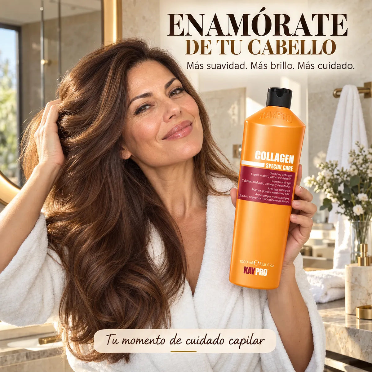 KAYPRO – Champú para cabello frágil Collagen Special Care 1000 ml
