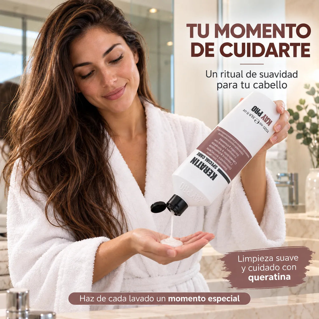 Kaypro – Champú para Cabello Dañado con Keratina 1000 ml