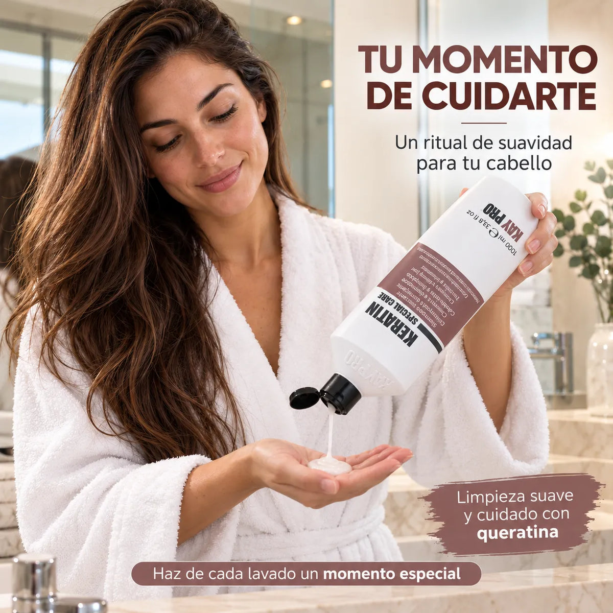 Kaypro – Champú para Cabello Dañado con Keratina 1000 ml