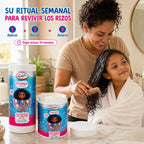 Be'Shyne Kids Mini Rizos, pack de champú y mascarilla para rizos infantiles - imagen 6
