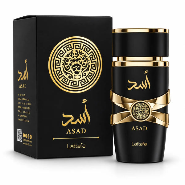 Lattafa – Perfume para Hombre Oriental Amaderado Asad 100 ml