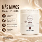 Ever Ego Italy – Mascarilla para Cabello Rizado Nutritiva y Antiencrespamiento 1000 ml