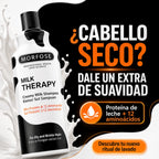 MORFOSE – Champú para cabello seco Milk Therapy con hidratación y suavidad 500/1000 ml