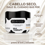 Morfose – Mascarilla para Cabello Seco Creamy Milk Therapy 500 ml