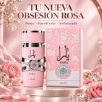 Lattafa – Perfume para Mujer YARA Rosa Dulce y Floral 100 ml