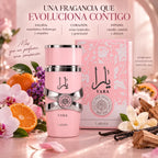 Lattafa – Perfume para Mujer YARA Rosa Dulce y Floral 100 ml