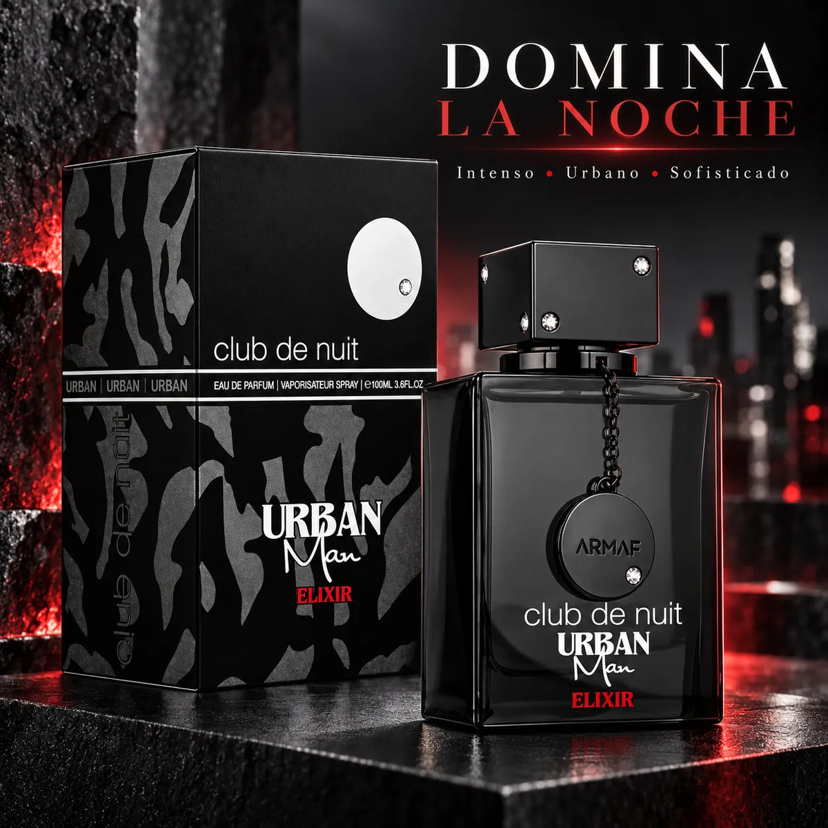 ARMAF – Perfume para Hombre Club De Nuit Urban Man Elixir 105 ml