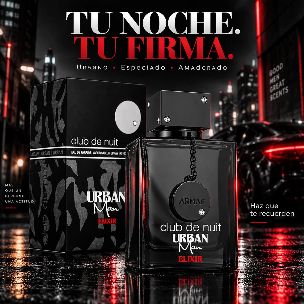 ARMAF – Perfume para Hombre Club De Nuit Urban Man Elixir 105 ml