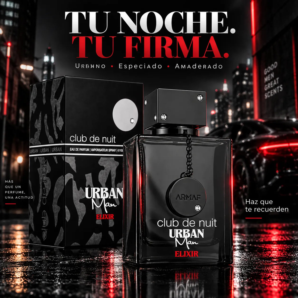 ARMAF – Perfume para Hombre Club De Nuit Urban Man Elixir 105 ml