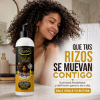 Be'Shyne – Crema de Peinado para Cabello Rizado AfroStyle 500 ml