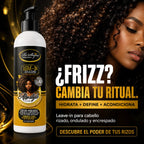 Be'Shyne – Crema de Peinado para Cabello Rizado AfroStyle 500 ml