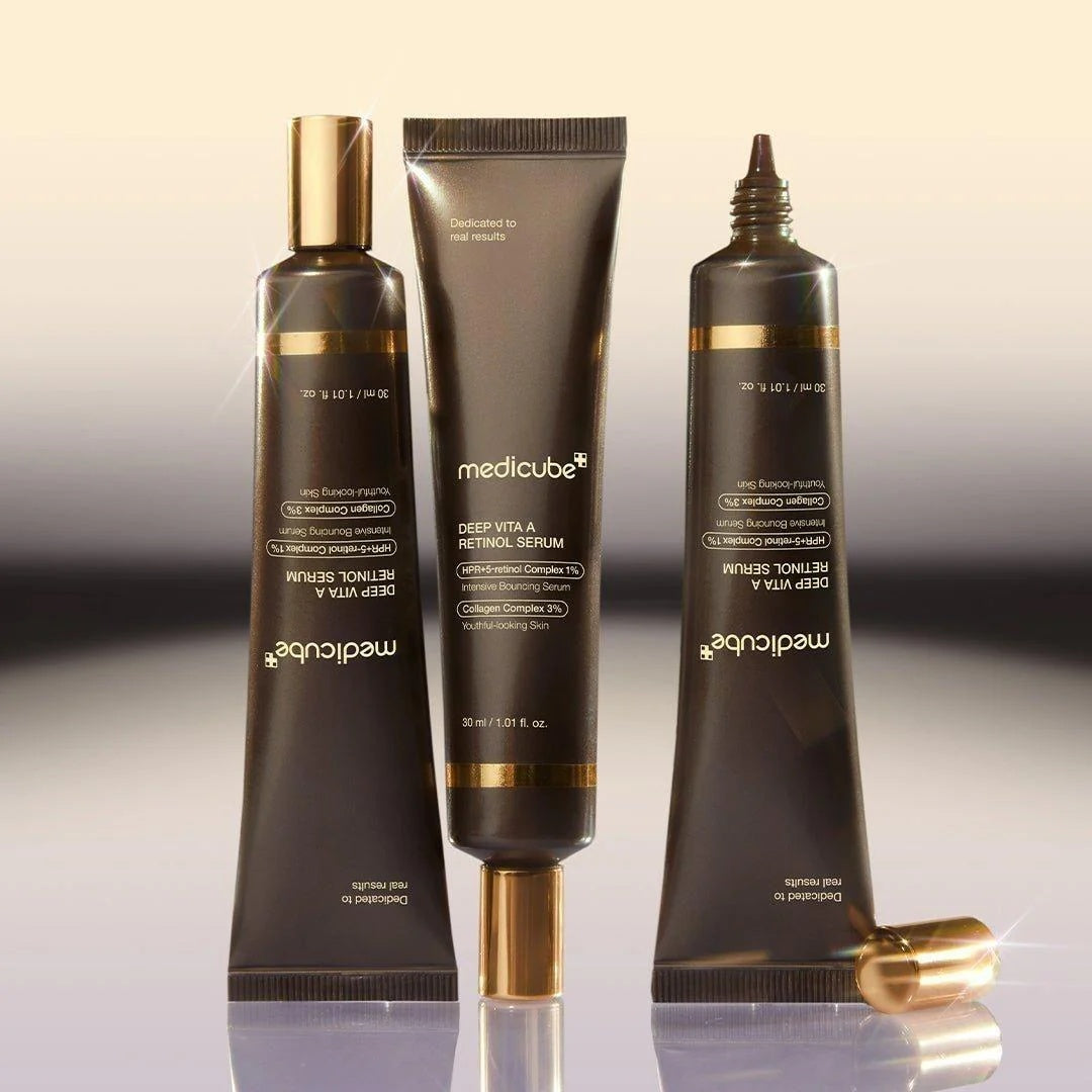 Medicube – Sérum Facial con Retinol y Crema Vita C