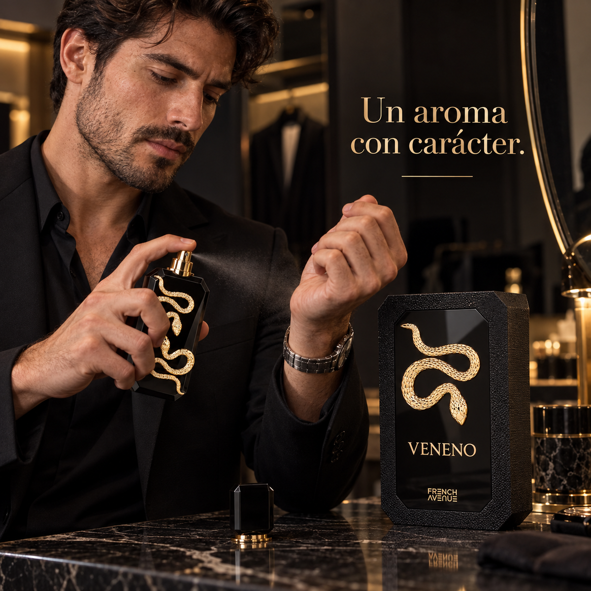 French Avenue Veneno – Perfume unisex ambarado especiado 100 ml
