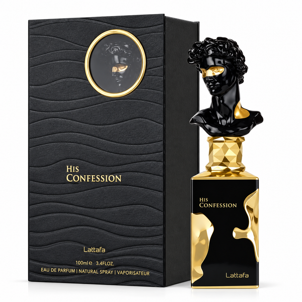 Lattafa His Confession – Perfume para hombre 100 ml
