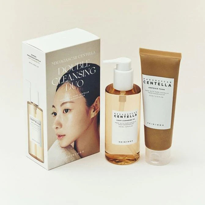 SKIN1004 – Pack de doble limpieza facial suave 200 ml + 125 ml